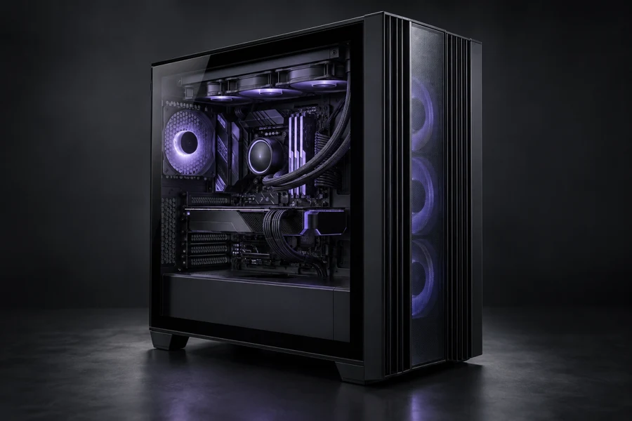Creator Workstation illustrative custom computer